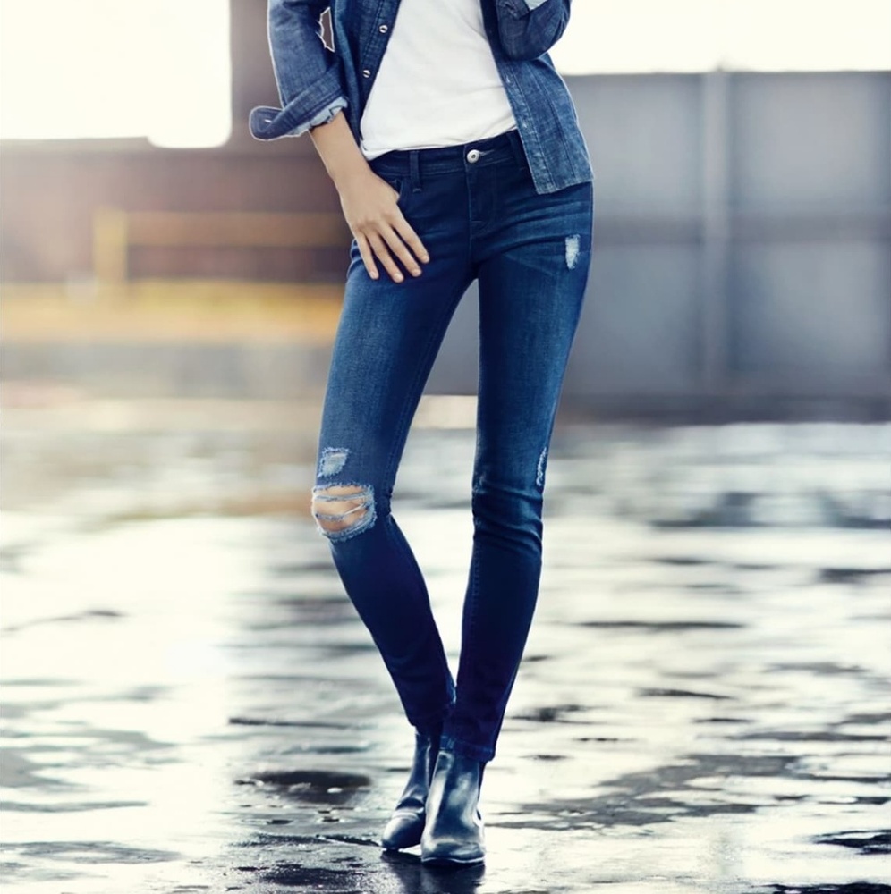 DL1961 denim Amanda skinny mid rise jeans NEW